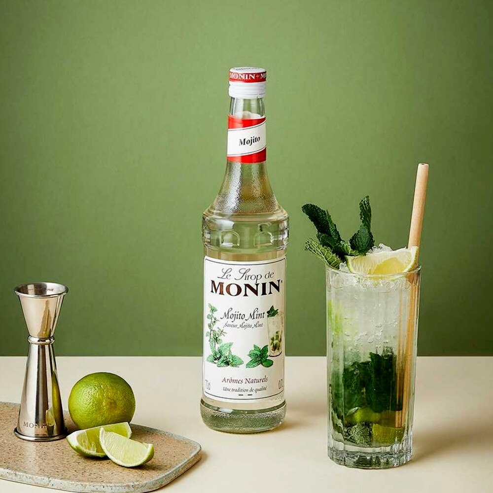 Monin Syrup - Green Mint - 1L Plastic